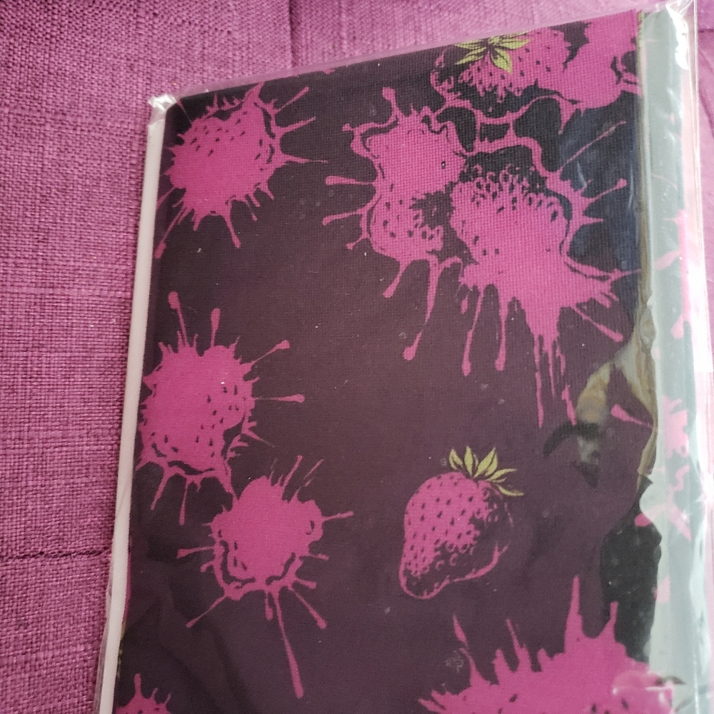 Goth strawberry splatter leggings/ tights